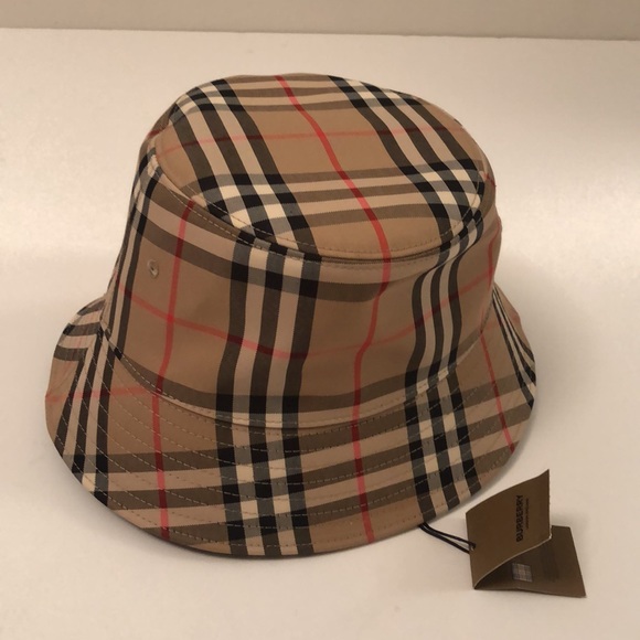Burberry Heavy Check Bucket Hat - Picture 3 of 16